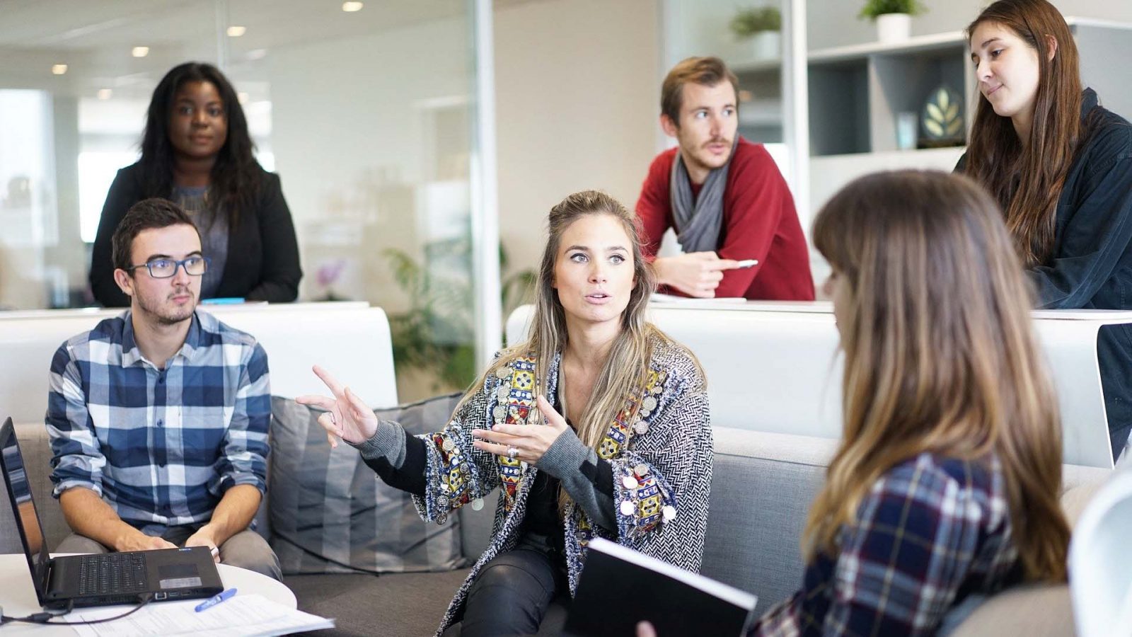 workplace staff meeting